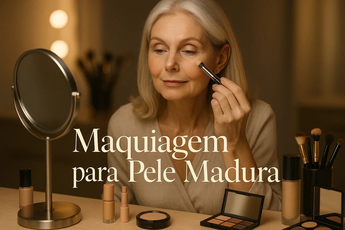 Maquiagem para Pele Madura: 6 Dicas Imperdíveis